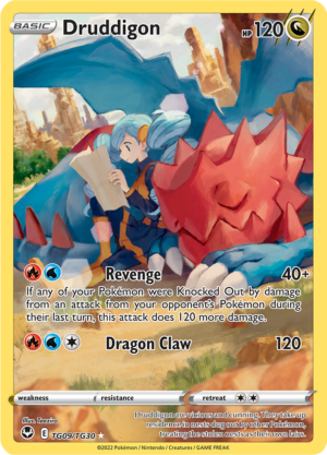 Druddigon - Silver Tempest