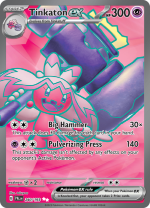 Tinkaton ex - Paldea Evolved