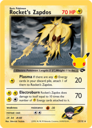Rocket's Zapdos - Celebrations