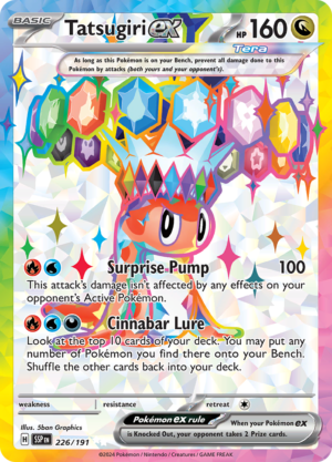 Tatsugiri ex - Surging Sparks