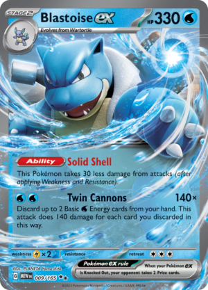 Blastoise ex - 151