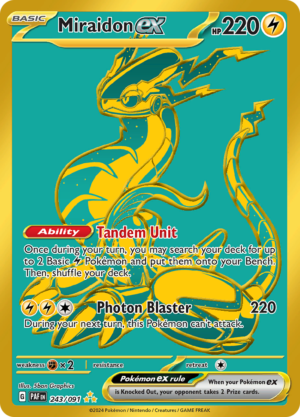 Miraidon ex - Paldean Fates