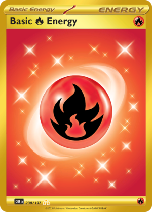 Fire Energy - Obsidian Flames
