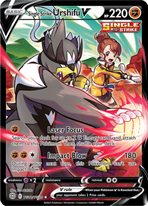 Single Strike Urshifu V - Brilliant Stars