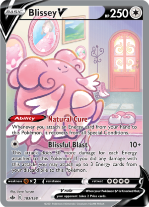 Blissey V - Chilling Reign