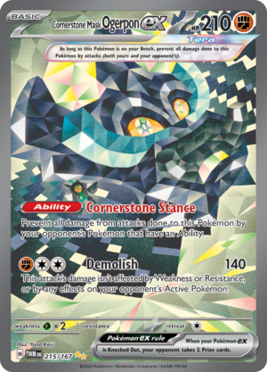 Cornerstone Mask Ogerpon ex - Twilight Masquerade