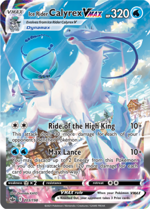 Ice Rider Calyrex VMAX - Chilling Reign