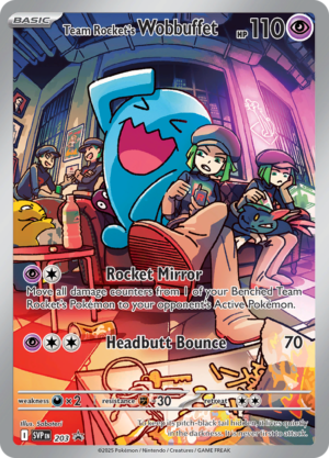 Team Rocket's Wobbuffet - Scarlet & Violet Promo