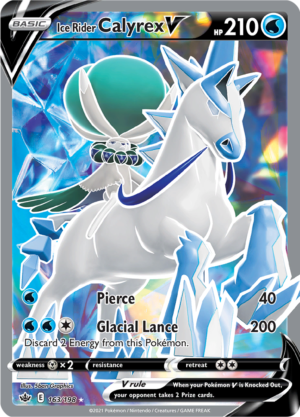 Ice Rider Calyrex V - Chilling Reign