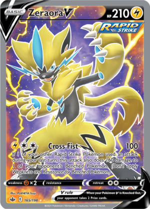 Zeraora V - Chilling Reign
