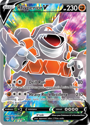Rhyperior V - Darkness Ablaze