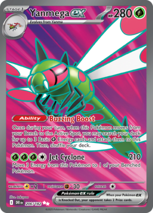 Yanmega ex - Destined Rivals