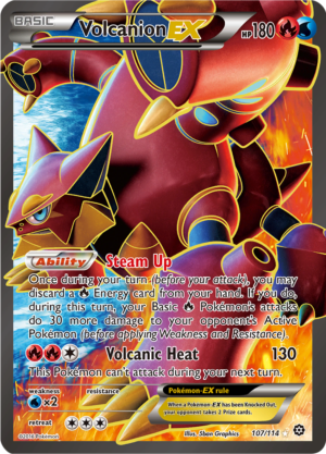 Volcanion EX - Steam Siege
