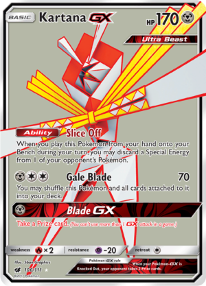 Kartana GX - Crimson Invasion